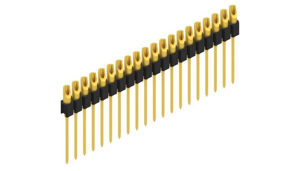 Fischer Elektronik Stiftleiste (Präzision) Anzahl Reihen: 1 10040542 10St.