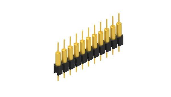 Fischer Elektronik Stiftleiste (Präzision) Anzahl Reihen: 1 10040855 10St.