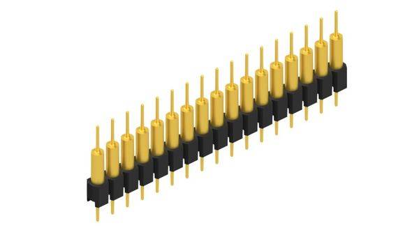 Fischer Elektronik Stiftleiste (Präzision) Anzahl Reihen: 1 MK14X217G 10St.