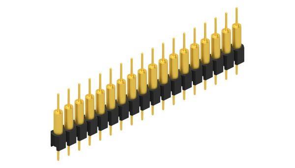 Fischer Elektronik Stiftleiste (Präzision) Anzahl Reihen: 1 10040872 10St.