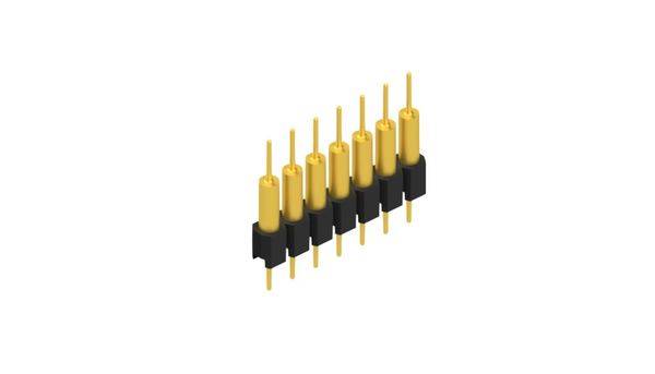 Fischer Elektronik Stiftleiste (Präzision) Anzahl Reihen: 1 10040840 10St.