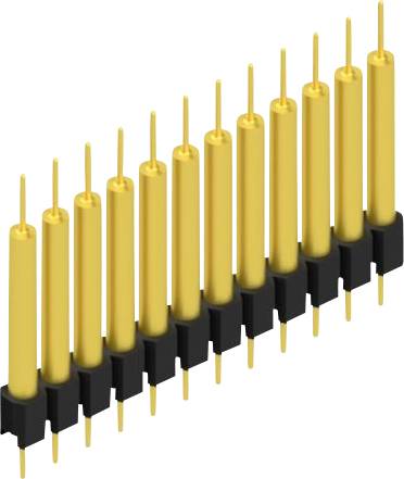 Fischer Elektronik Stiftleiste (Präzision) Anzahl Reihen: 1 10040857 10St.