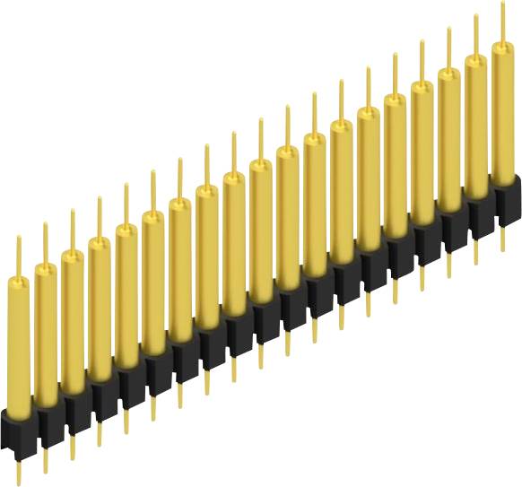 Fischer Elektronik Stiftleiste (Präzision) Anzahl Reihen: 1 10040874 10St.