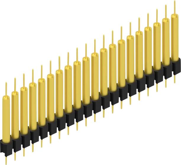 Fischer Elektronik Stiftleiste (Präzision) Anzahl Reihen: 1 10040878 10St.