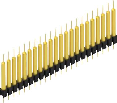 Fischer Elektronik Stiftleiste (Präzision) Anzahl Reihen: 1 MK14X322G 10St.