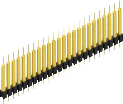 Fischer Elektronik Stiftleiste (Präzision) Anzahl Reihen: 1 10040883 10St.