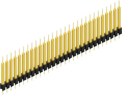 Fischer Elektronik Stiftleiste (Präzision) Anzahl Reihen: 1 MK14X329G 10St.