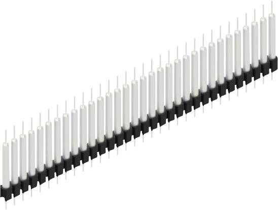 Fischer Elektronik Stiftleiste (Präzision) Anzahl Reihen: 1 MK14X332Z 10St.