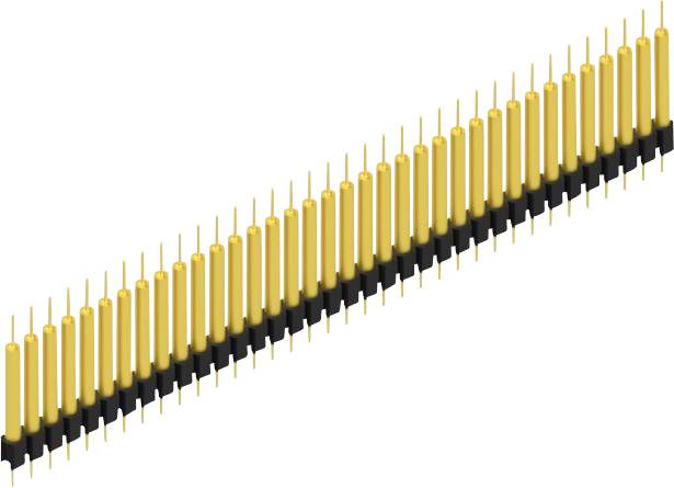Fischer Elektronik Stiftleiste (Präzision) Anzahl Reihen: 1 MK14X336G 10St.