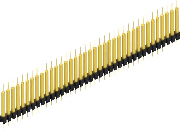 Fischer Elektronik Stiftleiste (Präzision) Anzahl Reihen: 1 MK14X337G 10St.