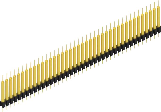 Fischer Elektronik Stiftleiste (Präzision) Anzahl Reihen: 1 MK14X340G 10St.