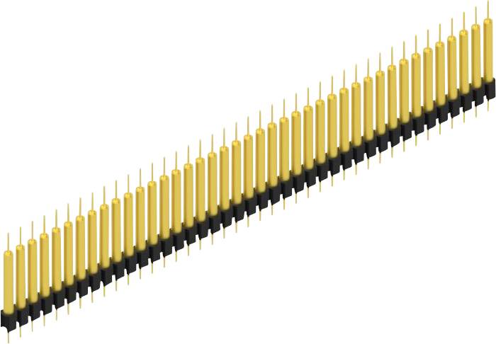 Fischer Elektronik Stiftleiste (Präzision) Anzahl Reihen: 1 MK14X341G 10St.