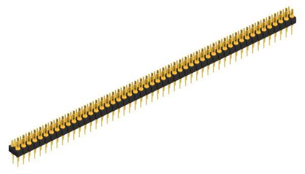 Fischer Elektronik Stiftleiste (Präzision) Anzahl Reihen: 2 10041206 10St.