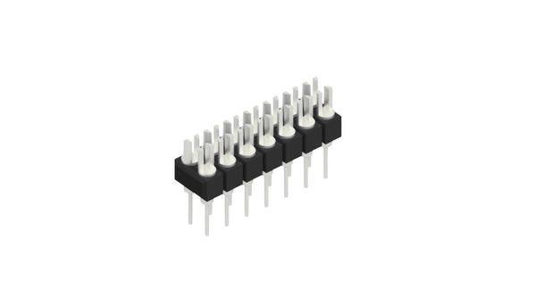 Fischer Elektronik Stiftleiste (Präzision) Anzahl Reihen: 2 10041213 10St.
