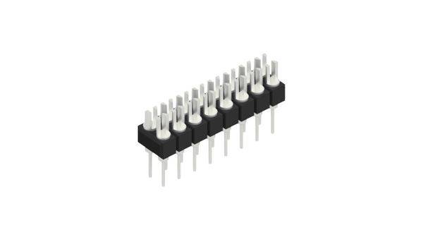 Fischer Elektronik Stiftleiste (Präzision) Anzahl Reihen: 2 10041215 10St.