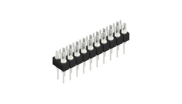 Fischer Elektronik Stiftleiste (Präzision) Anzahl Reihen: 2 10041219 10St.