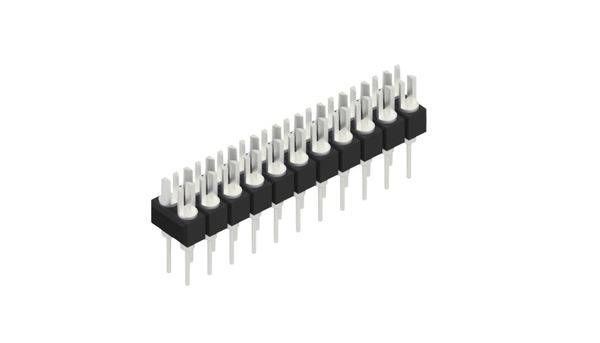Fischer Elektronik Stiftleiste (Präzision) Anzahl Reihen: 2 10041221 10St.