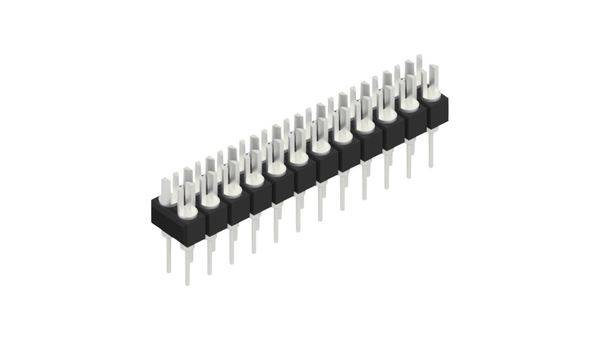 Fischer Elektronik Stiftleiste (Präzision) Anzahl Reihen: 2 10041223 10St.
