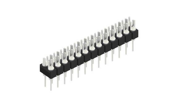 Fischer Elektronik Stiftleiste (Präzision) Anzahl Reihen: 2 10041225 10St.