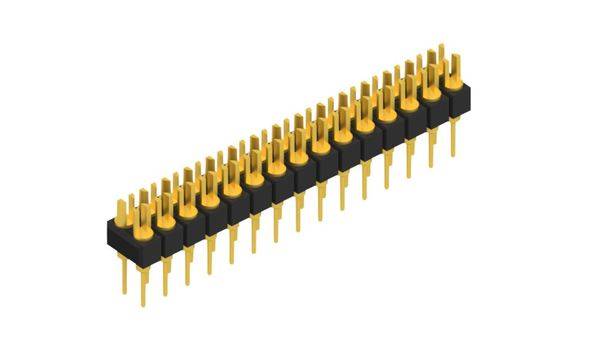 Fischer Elektronik Stiftleiste (Präzision) Anzahl Reihen: 2 10041228 10St.