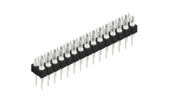 Fischer Elektronik Stiftleiste (Präzision) Anzahl Reihen: 2 10041229 10St.