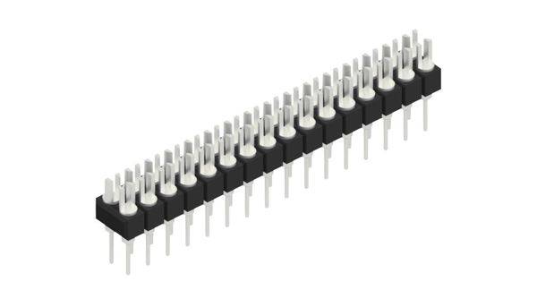 Fischer Elektronik Stiftleiste (Präzision) Anzahl Reihen: 2 10041231 10St.