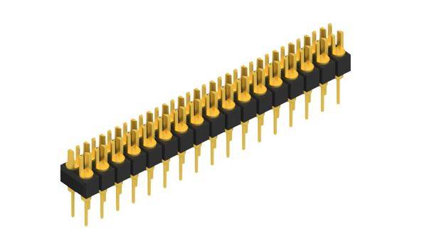 Fischer Elektronik Stiftleiste (Präzision) Anzahl Reihen: 2 10041232 10St.
