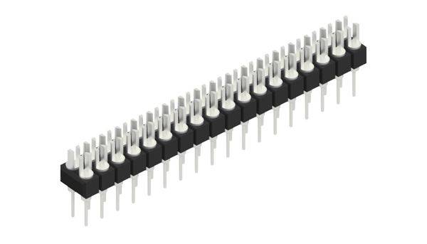 Fischer Elektronik Stiftleiste (Präzision) Anzahl Reihen: 2 10041235 10St.