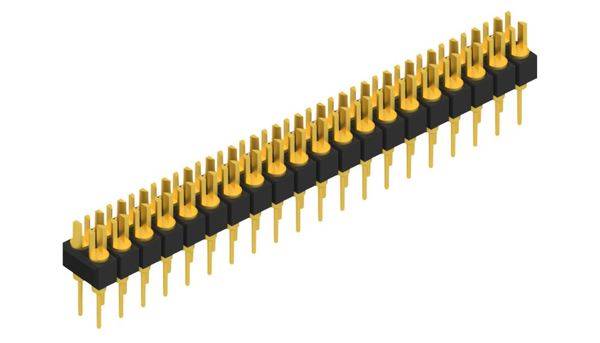 Fischer Elektronik Stiftleiste (Präzision) Anzahl Reihen: 2 10041238 10St.
