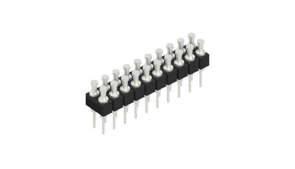 Fischer Elektronik Stiftleiste (Präzision) Anzahl Reihen: 2 10041319 10St.