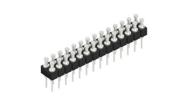 Fischer Elektronik Stiftleiste (Präzision) Anzahl Reihen: 2 10041327 10St.