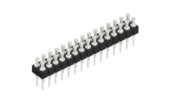 Fischer Elektronik Stiftleiste (Präzision) Anzahl Reihen: 2 10041329 10St.