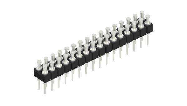 Fischer Elektronik Stiftleiste (Präzision) Anzahl Reihen: 2 10041331 10St.