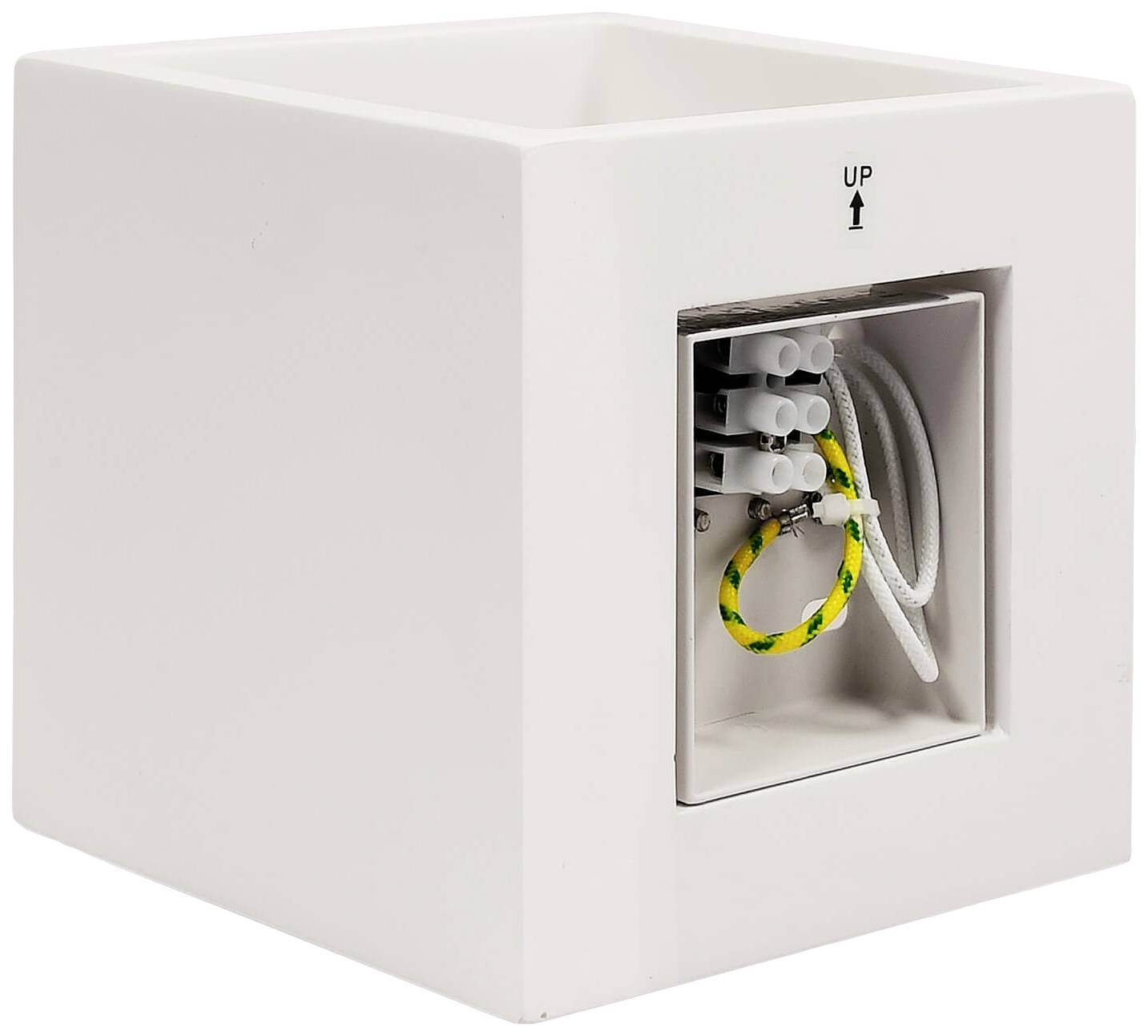 Deko Light Cube 341249 Wandaufbauleuchte G9 25W Weiß