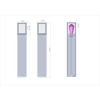 Deko Light 730495 Facado II Pollerleuchte E27 20W Dunkelgrau Deko Light 730495 Facado II Pollerleuchte E27 20W Dunkelgrau