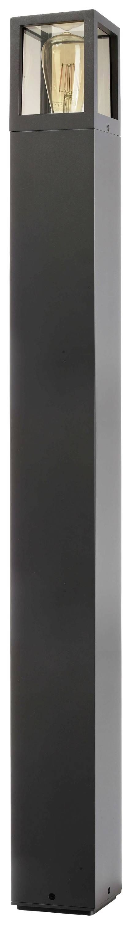 Deko Light 730497 Facado II Pollerleuchte E27 20W Dunkelgrau