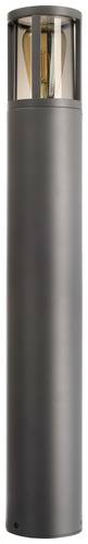 Deko Light 730499 Facado II Pollerleuchte E27 20W Dunkelgrau