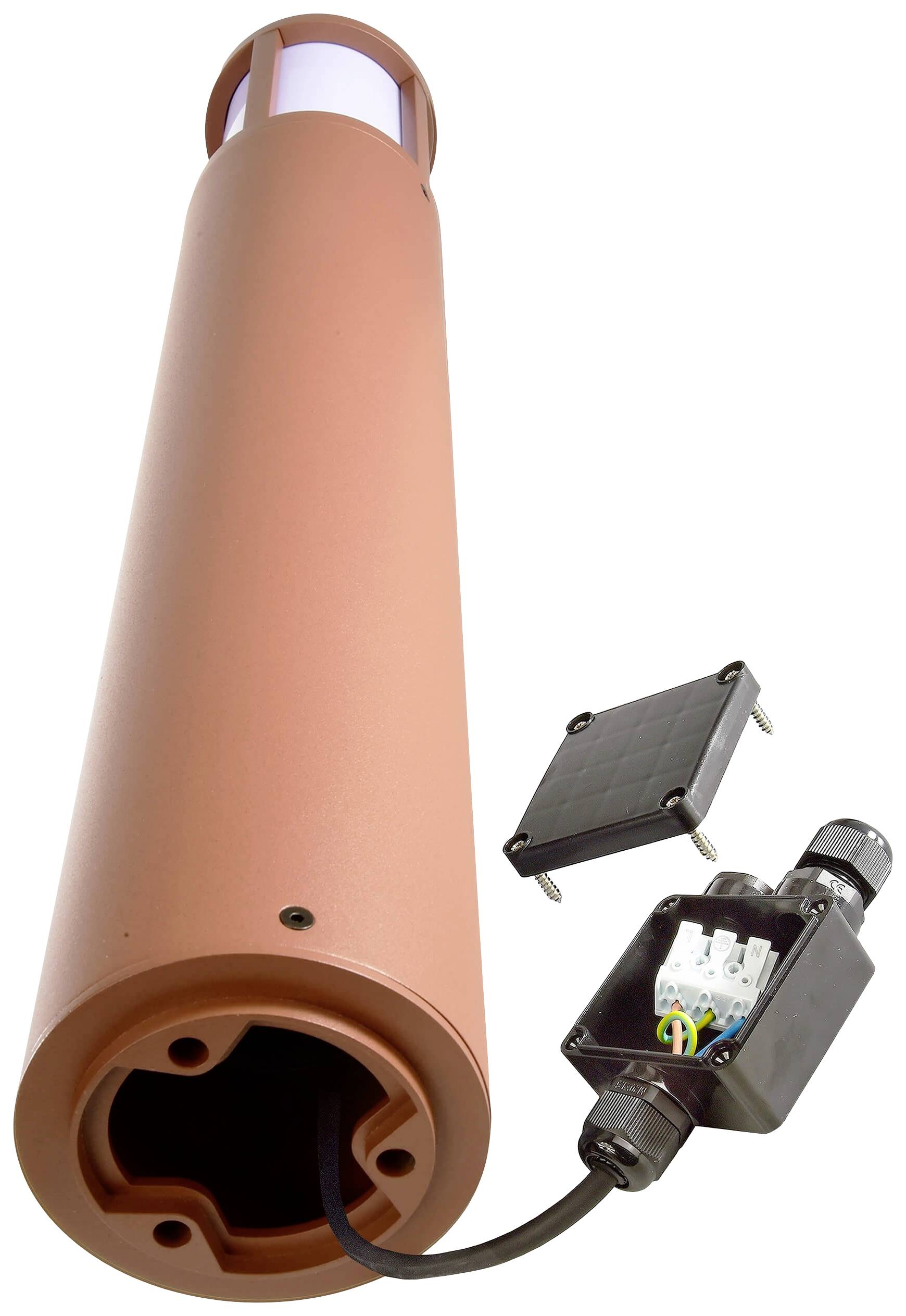 Deko Light 730502 Facado II Pollerleuchte E27 20W Rost