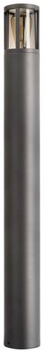 Deko Light 730503 Facado II Pollerleuchte E27 20W Dunkelgrau