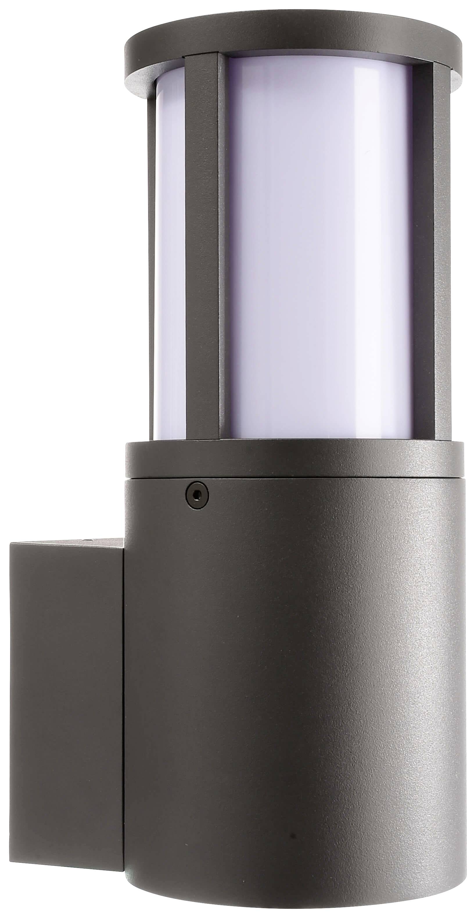 Deko Light Facado II 731154 Wandaufbauleuchte E27 20W Dunkelgrau