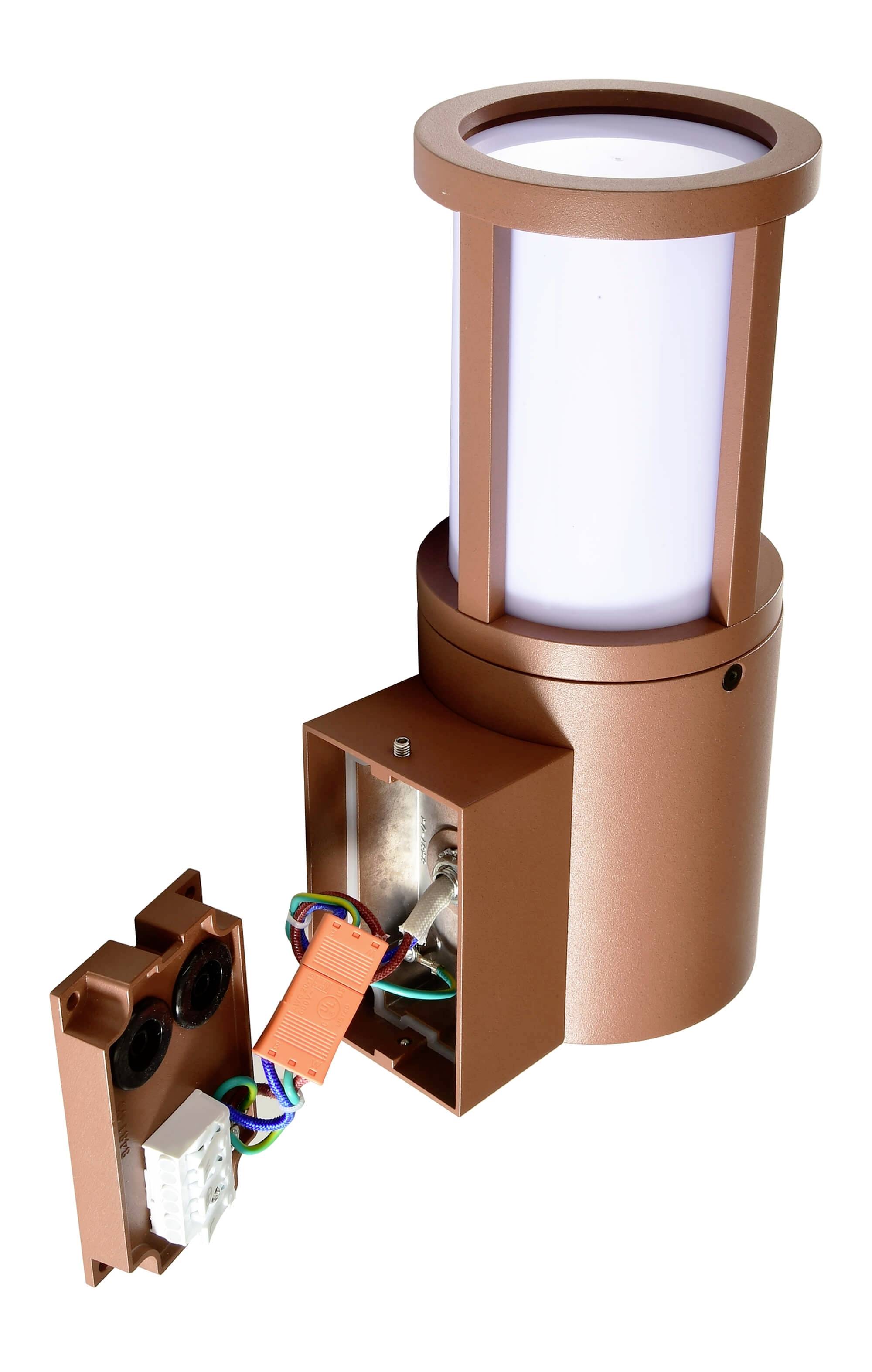 Deko Light Facado II 731156 Wandaufbauleuchte E27 20W Rost