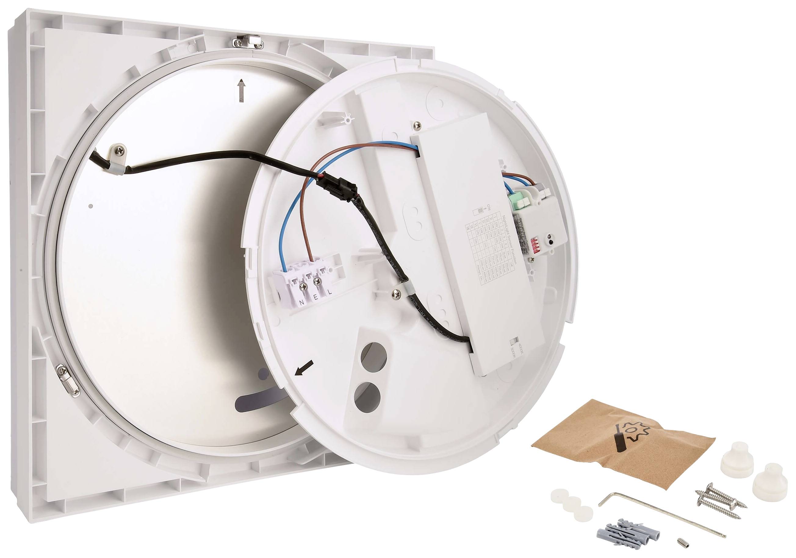 Deko Light Casa 731158 Wandaufbauleuchte LED 3W Weiß