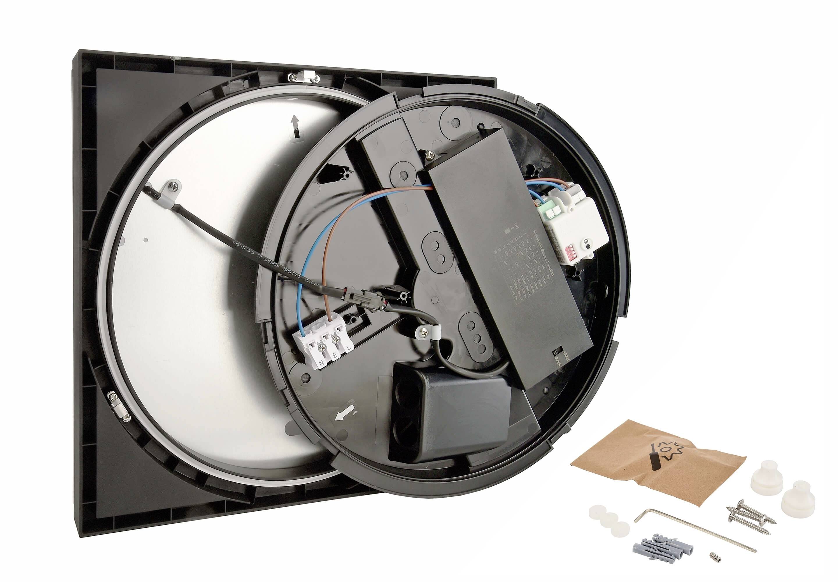 Deko Light Casa 731159 Wandaufbauleuchte LED 3W Schwarz