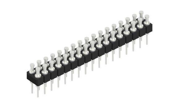 Fischer Elektronik Stiftleiste (Präzision) Anzahl Reihen: 2 10041333 10St.