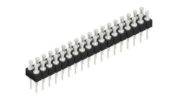 Fischer Elektronik Stiftleiste (Präzision) Anzahl Reihen: 2 10041335 10St.