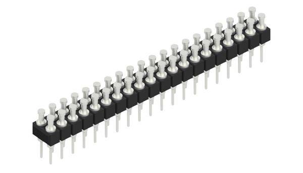 Fischer Elektronik Stiftleiste (Präzision) Anzahl Reihen: 2 10041339 10St.