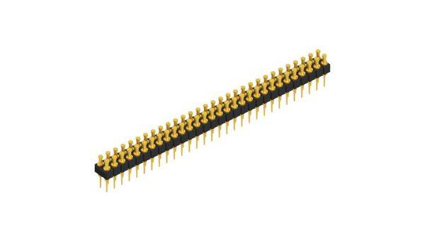 Fischer Elektronik Stiftleiste (Präzision) Anzahl Reihen: 2 10041358 10St.