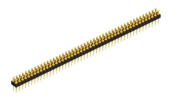 Fischer Elektronik Stiftleiste (Präzision) Anzahl Reihen: 2 10041392 10St.