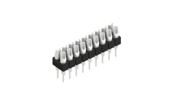 Fischer Elektronik Stiftleiste (Präzision) Anzahl Reihen: 2 10041417 10St.