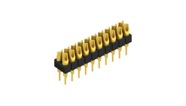 Fischer Elektronik Stiftleiste (Präzision) Anzahl Reihen: 2 10041418 10St.